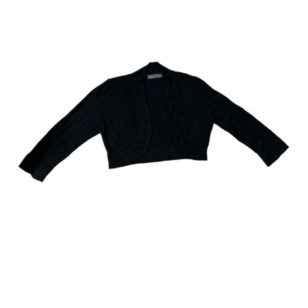 Jessica Howard short, crop, soft sweater cardigan, no size small see measurement